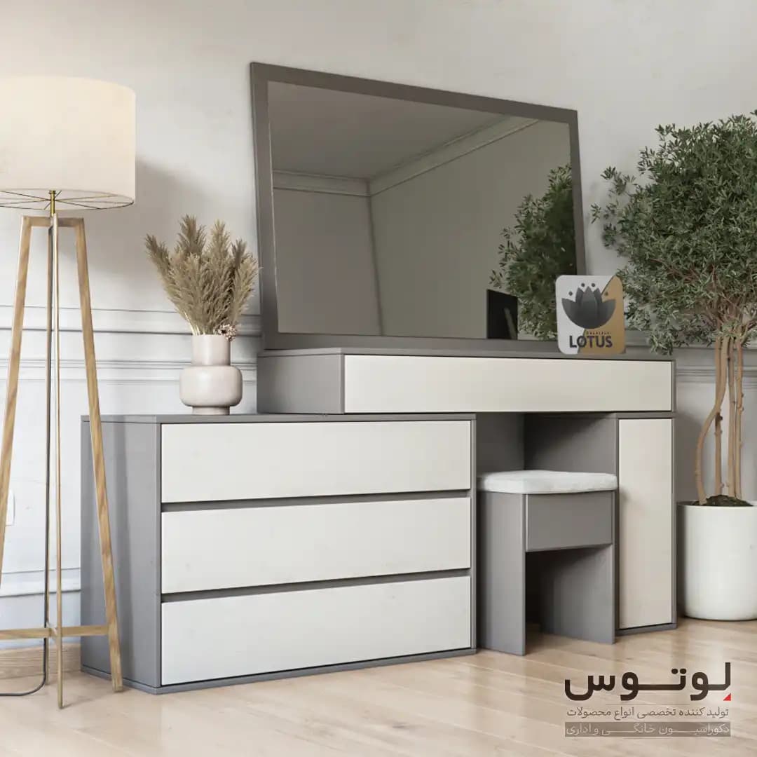 میز آرایش (مدل پرنیا DT-8214) — تصویر ۵
