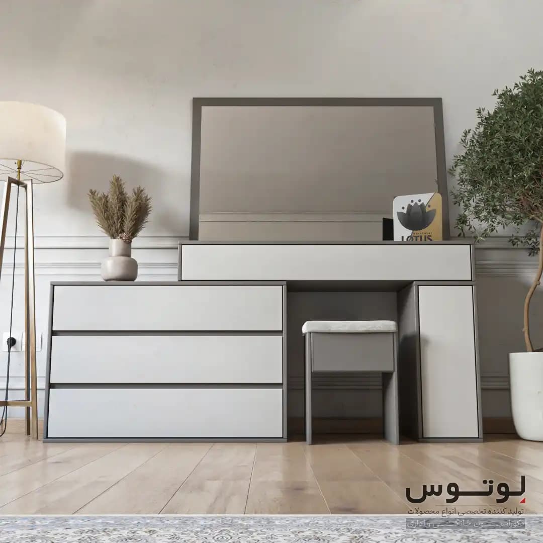 میز آرایش (مدل پرنیا DT-8214) — تصویر ۶