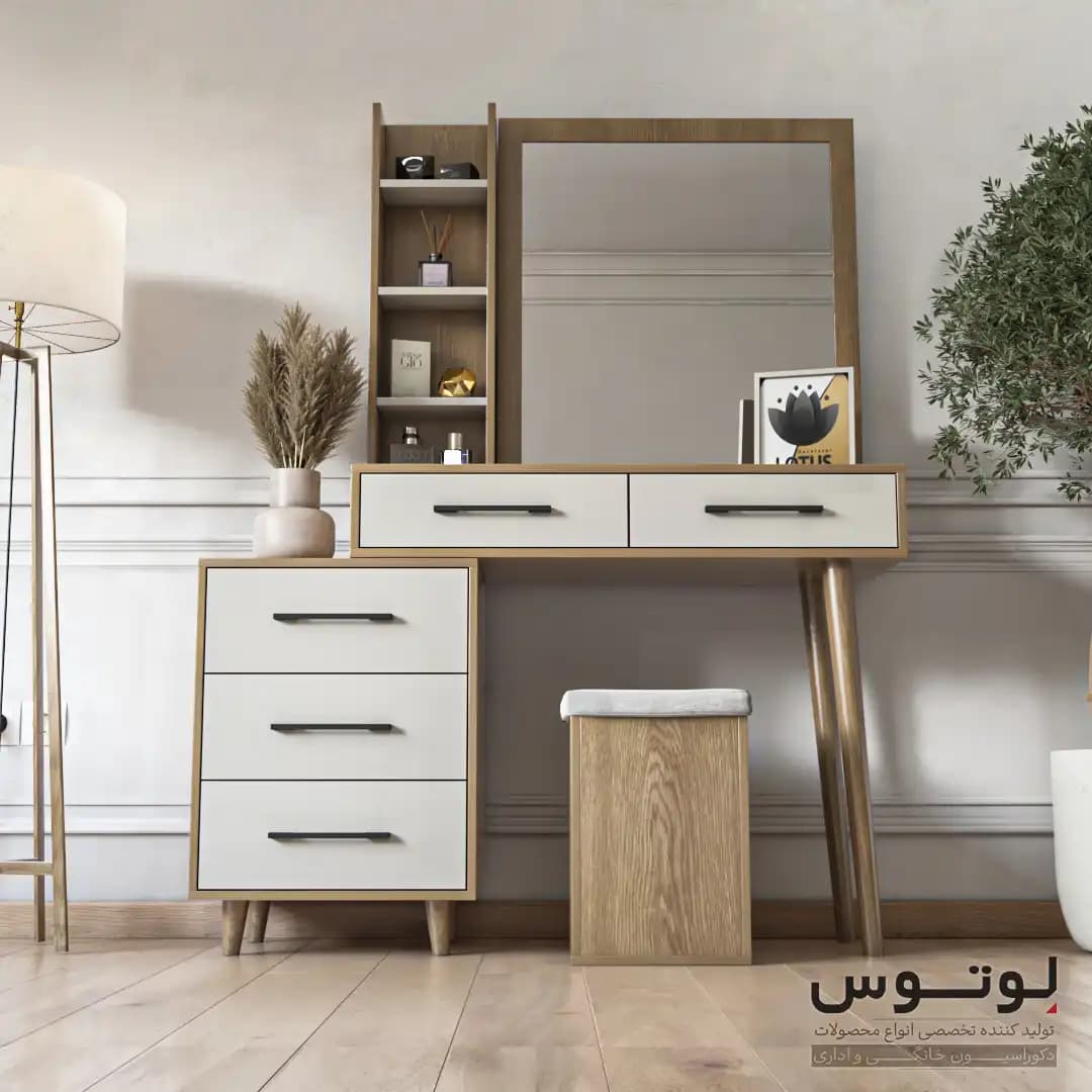 میز آرایش (مدل آذین DT-2654) — تصویر ۲