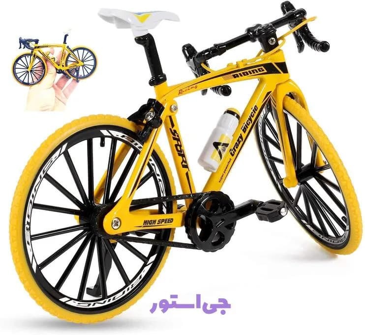ماکت فلزی دوچرخه کورسی مقیاس 1:10 — تصویر ۳