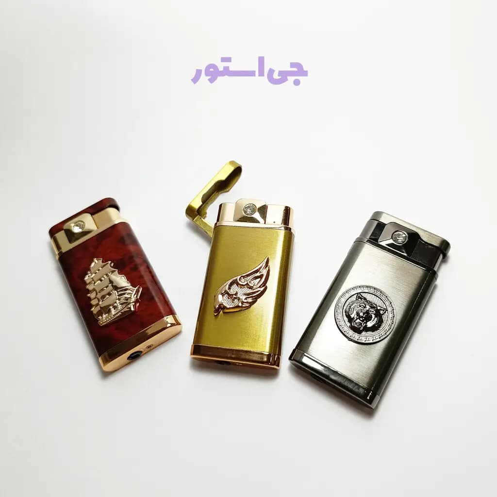فندک گازی طرح برجسته کد 1