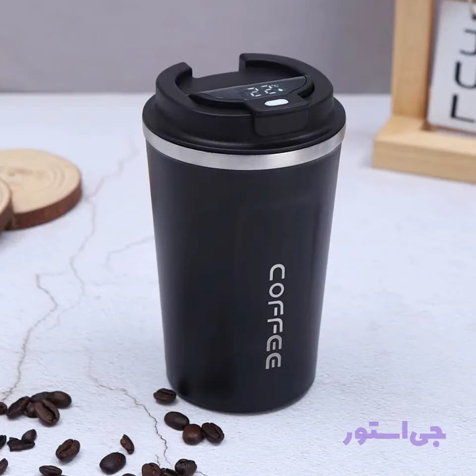 تراول ماگ درجه دار 510 میلی لیتر COFFEE — تصویر ۱۰