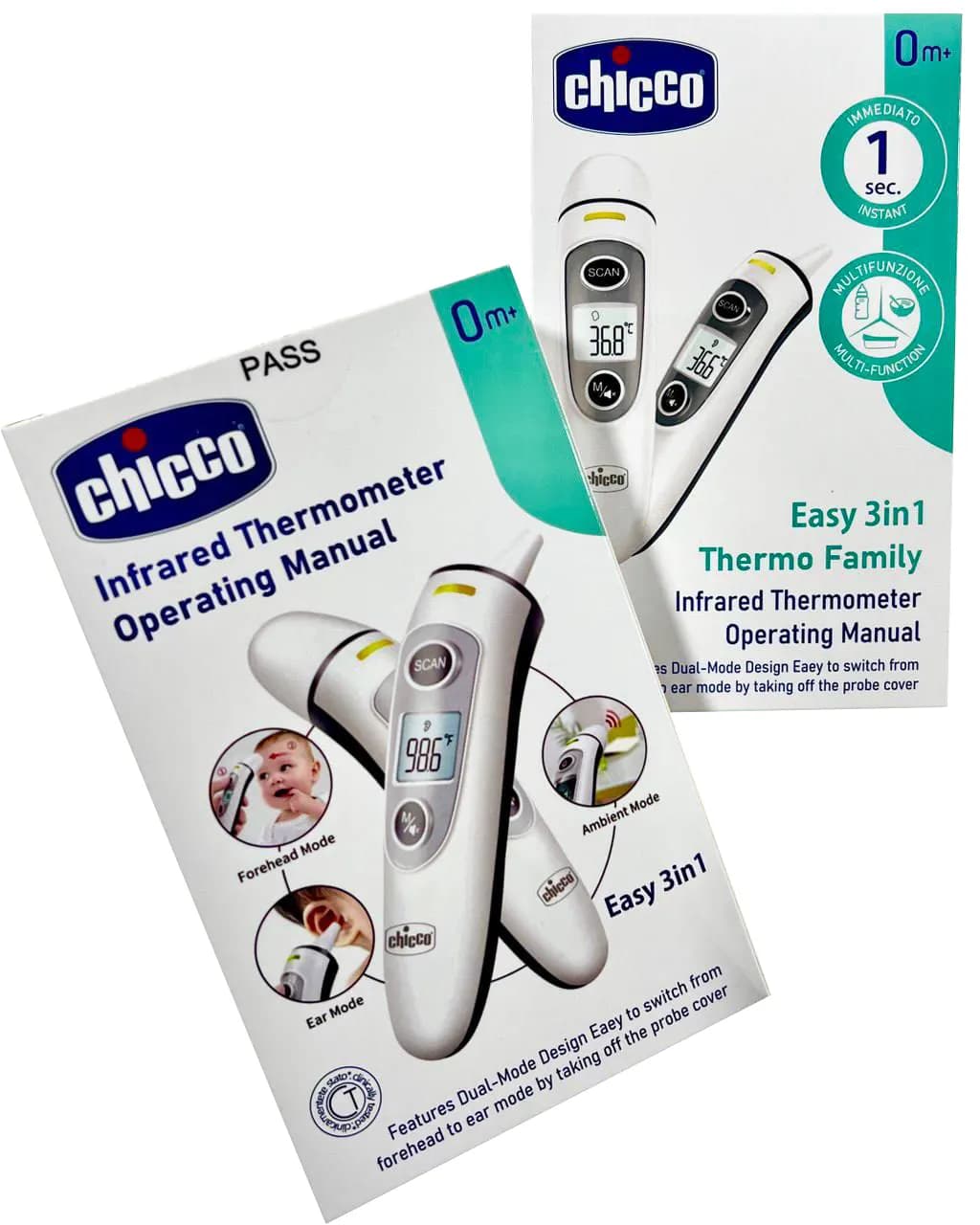 تب سنج لیزری چیکو chicco مدل 3 در 1 — تصویر ۴