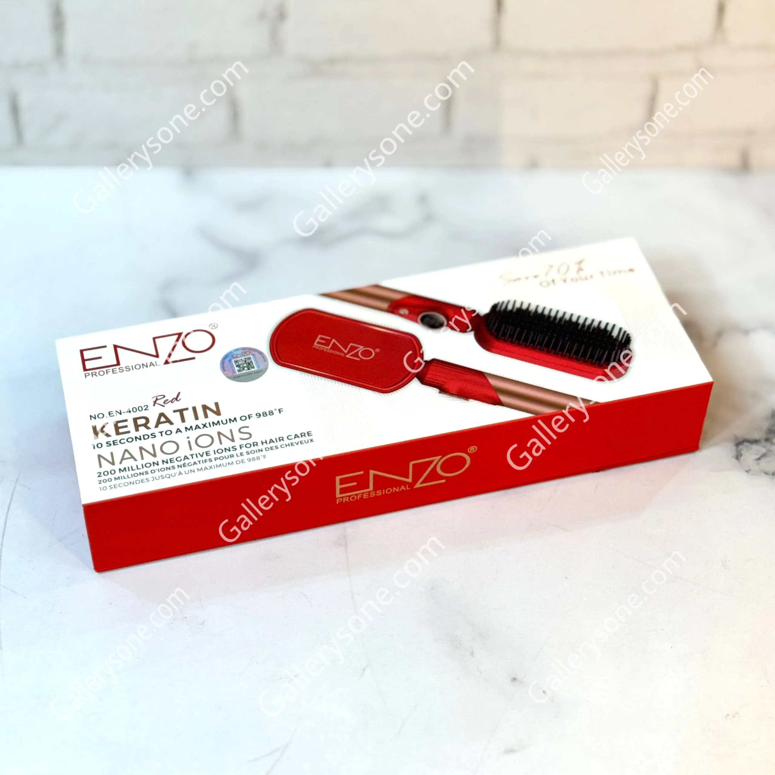 برس حرارتی انزو مدل EN-4002 | برس صاف کننده مو ENZO Ionic Plus — تصویر ۶