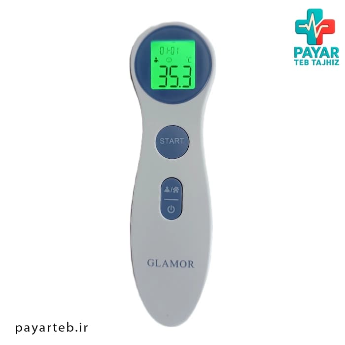 تب سنج دیجیتالی بدن و اشیا گلامور DET-306