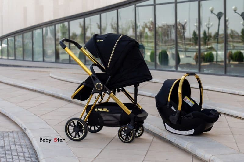 ست کالسکه baby 6 بی بی استار — تصویر ۵