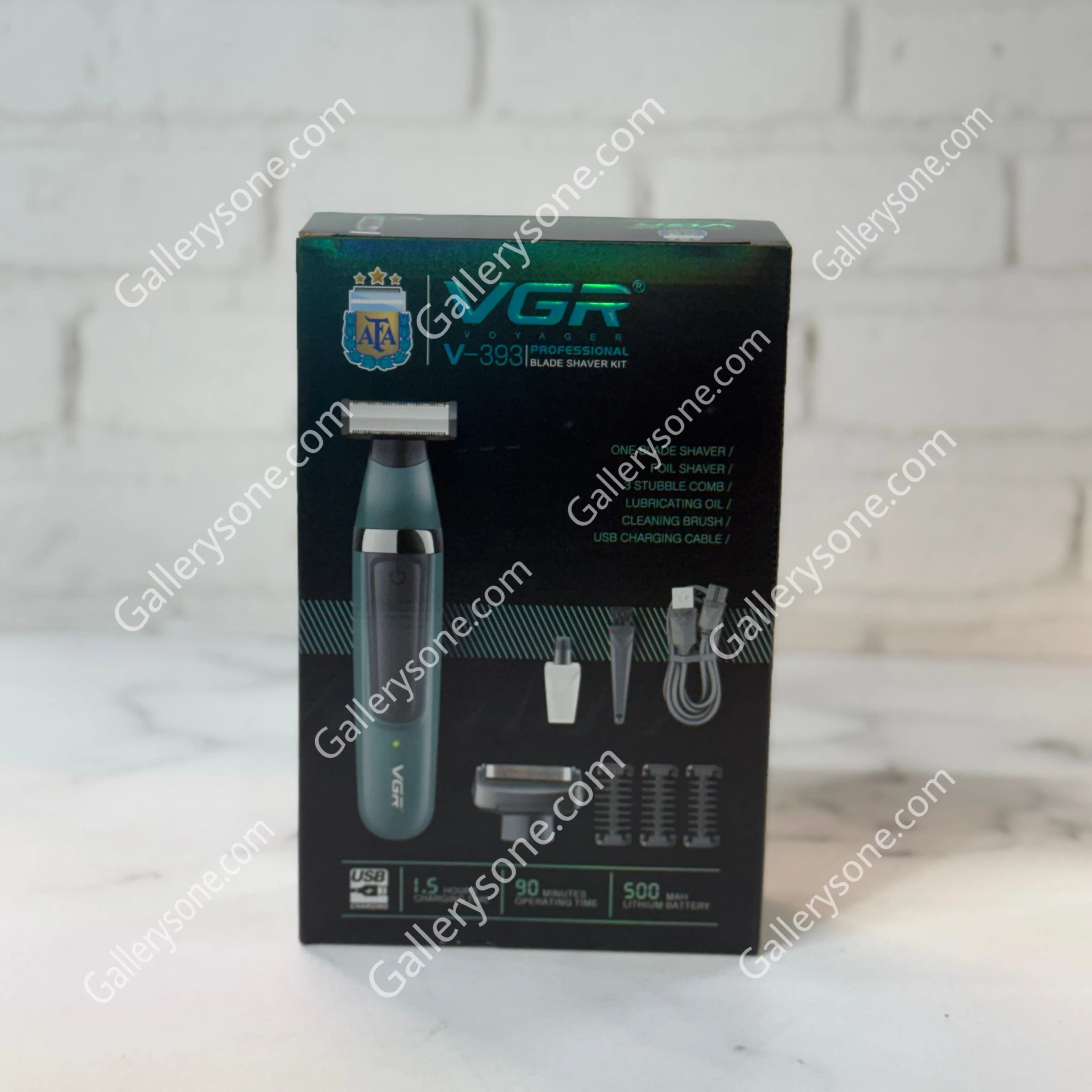 بادی گروم آقایان VGR V-393 | کیت اصلاح دوکاره — تصویر ۴