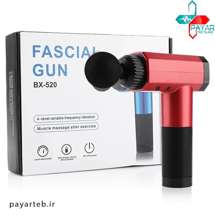 ماساژور تفنگی شارژی BX-520 — تصویر ۲