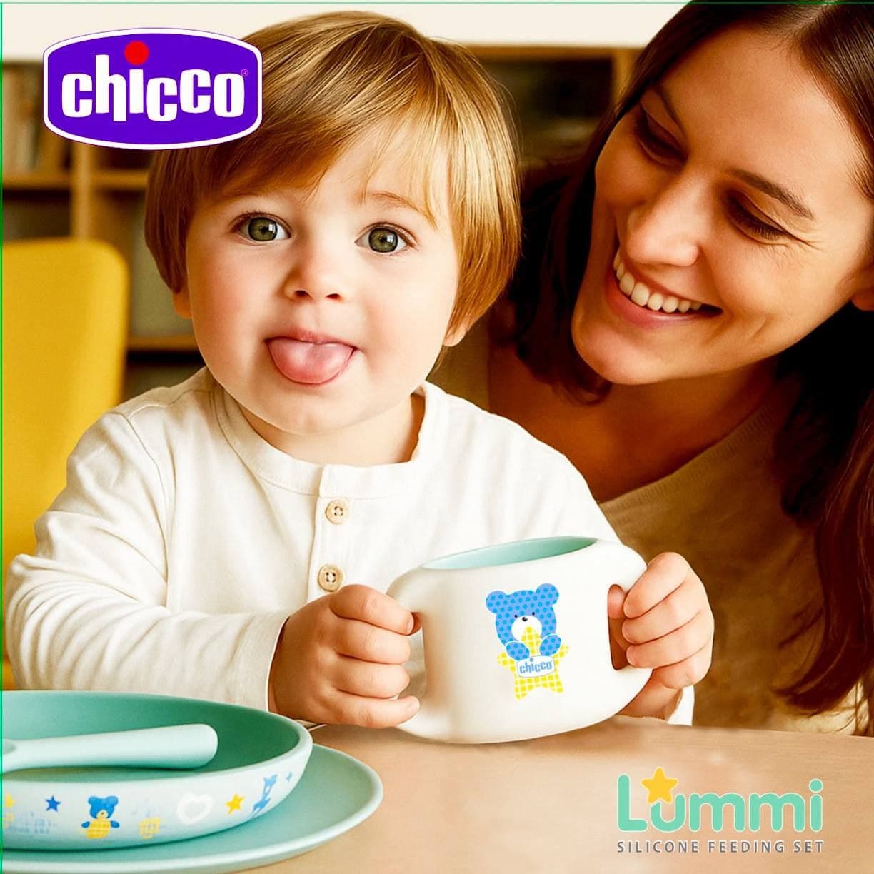 ظرف غذای کودک چیکو اورجینال تمام سیلیکونی مدل Lummi — تصویر ۲