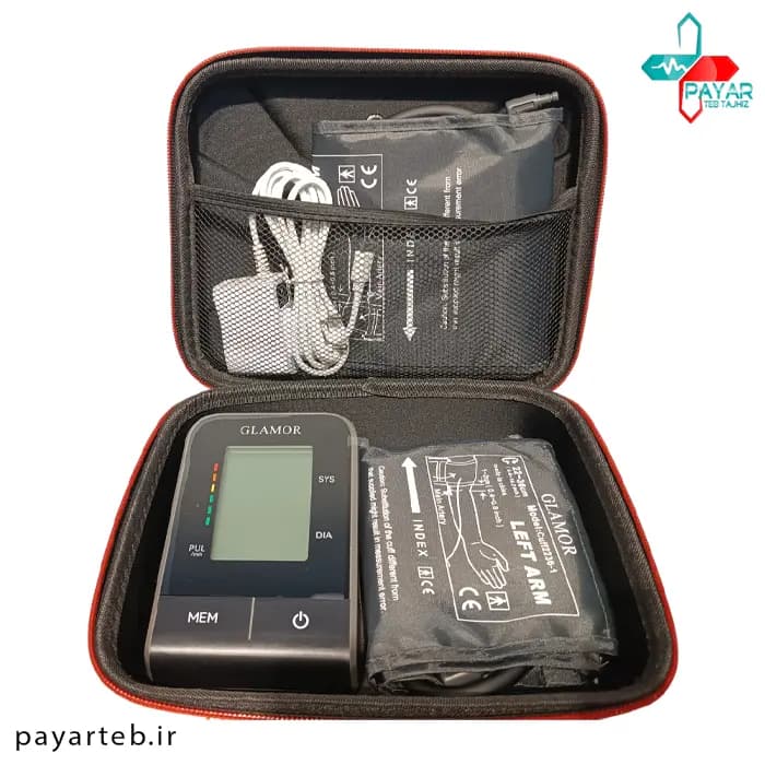 فشارسنج بازویی دو کاربره گلامور مدل DBP-1369 — تصویر ۴
