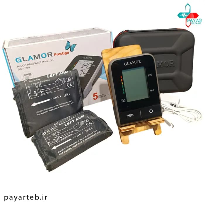 فشارسنج بازویی دو کاربره گلامور مدل DBP-1369