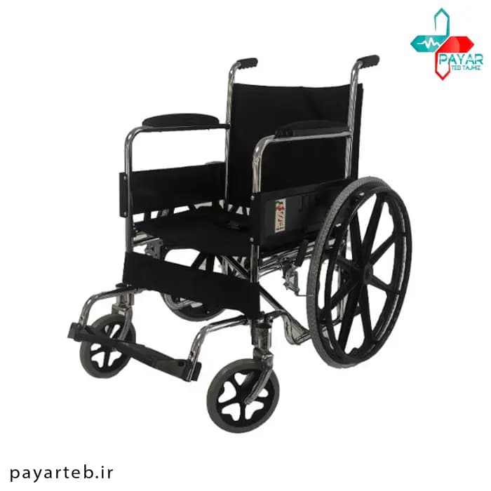 ویلچر ساده تاشو استیل JTS مدل 809B