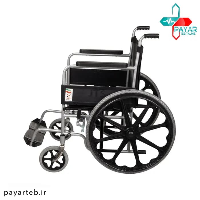 ویلچر ساده تاشو JTS مدل 809R — تصویر ۴