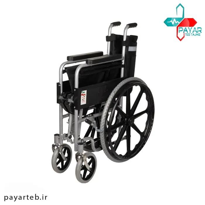 ویلچر ساده تاشو JTS مدل 809R — تصویر ۳