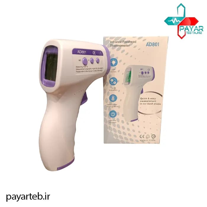 تب سنج غیر تماسی دیجیتال AD801 آیکورا