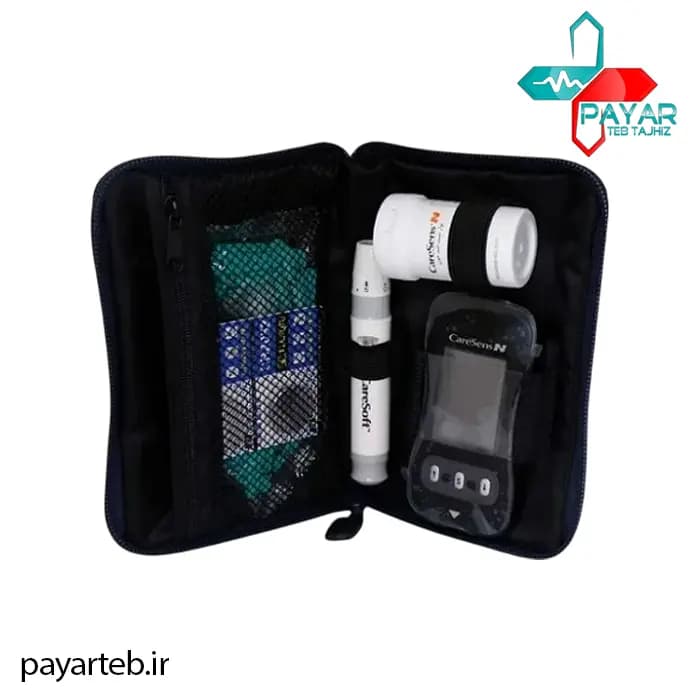 دستگاه تست قند خون کرسنس caresens بهمراه نوار — تصویر ۲