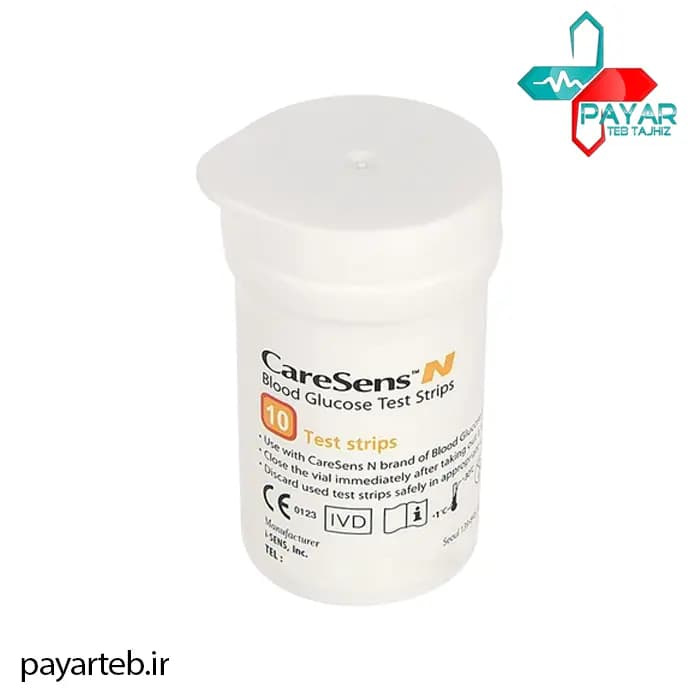 دستگاه تست قند خون کرسنس caresens بهمراه نوار — تصویر ۳