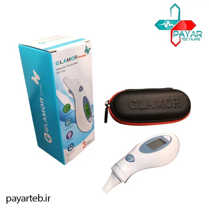 تب سنج لیزری دیجیتال گلامور DET-102
