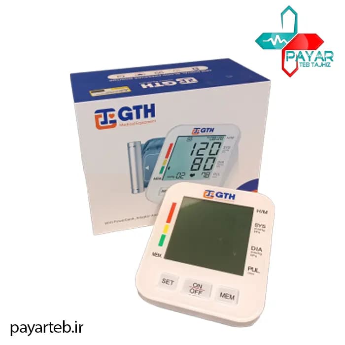فشارسنج دیجیتال سخنگو فارسی GTH مدل 702c — تصویر ۲