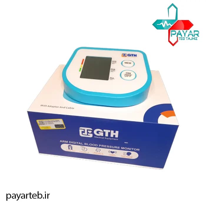 فشارسنج دیجیتال سخنگو فارسی GTH مدل 702e — تصویر ۲