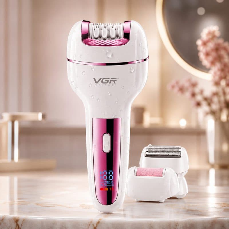 اپیلاتور، شیور و تریمر اورجینال وی جی آر مدل V-732 (سه کاره)