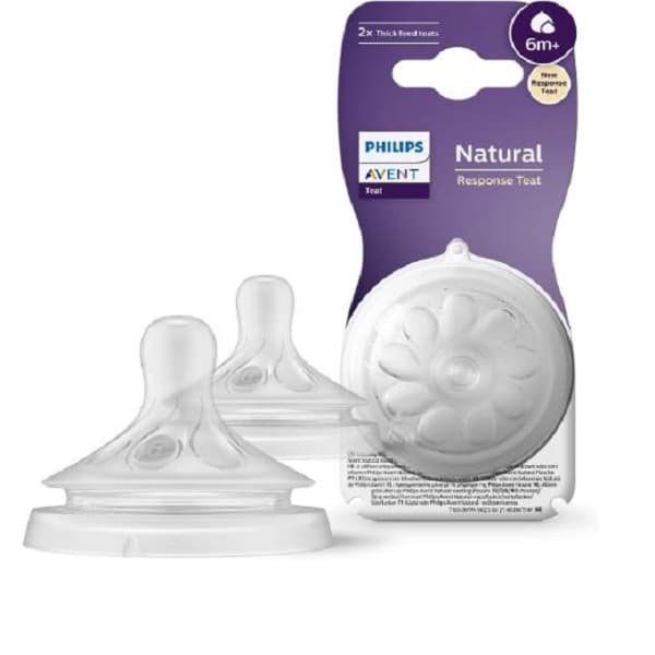 سرشیشه نچرال ریسپانس اونت جریان غلیظ (6+ ماه) philips avent scy966/02 — تصویر ۴