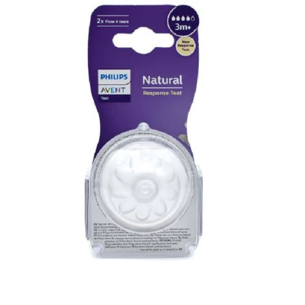 سرشیشه نچرال ریسپانس اونت جریان 4 (3+ ماه) philips avent scy964/02