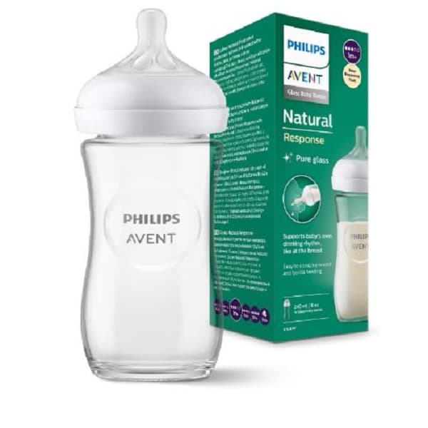شیشه شیر نچرال پیرکس 240میل اونت Philips Avent scy933/01