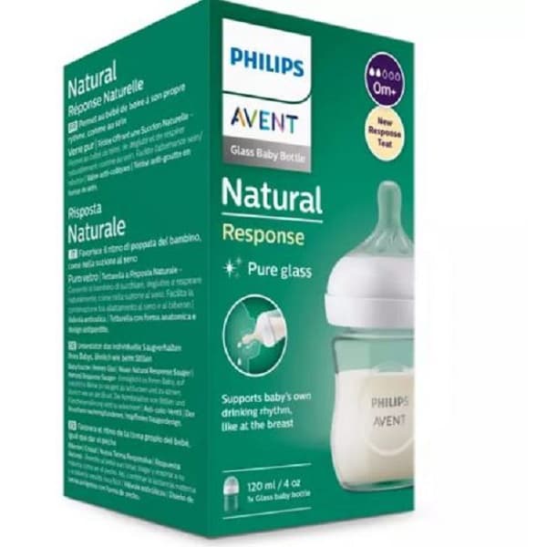 شیشه شیر نچرال پیرکس 120میل اونت Philips Avent scy930/01