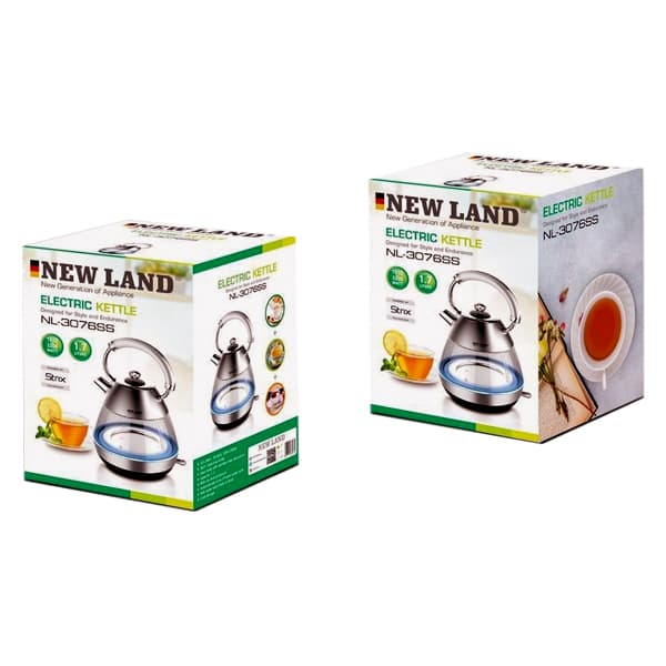 کتری برقی پیرکس نیولند NEWLAND NL-3076SS — تصویر ۷
