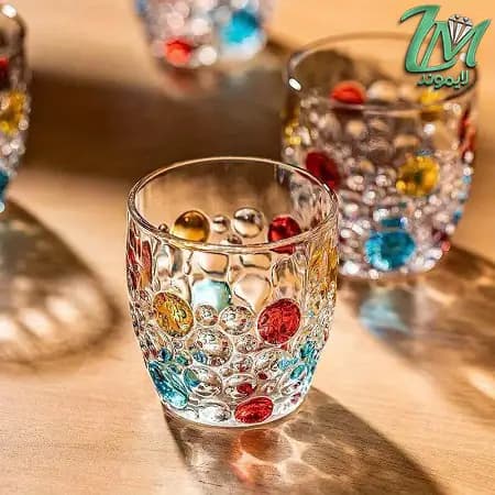 نیم لیوان کریستالین زینتی وارداتی کد Kit-230 — تصویر ۱۱