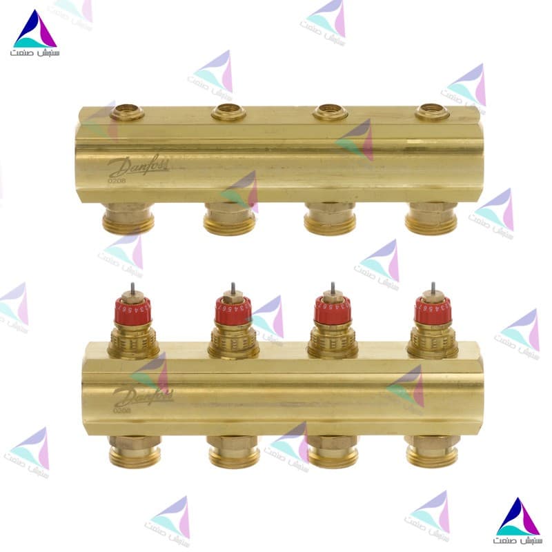 کلکتور گرمایش از کف دانفوس DANFOSS مدل FHF — تصویر ۴