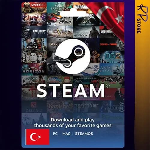 گیفت کارت استیم ترکیه — تصویر ۵