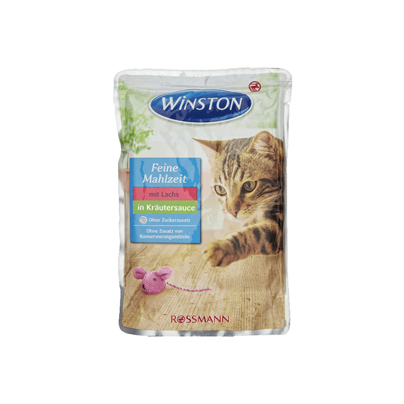 پوچ گربه وینستون با طعم ماهی – winston mit lachs