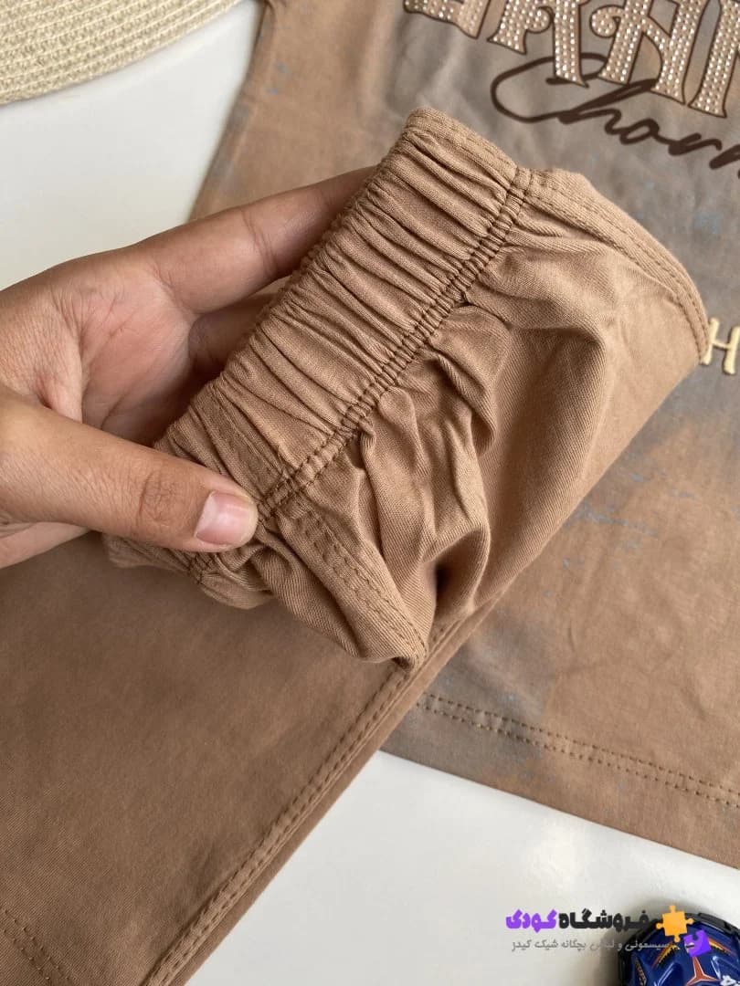 ست تیشرت و شلوارک ابرنگی اسپرت — تصویر ۱۱