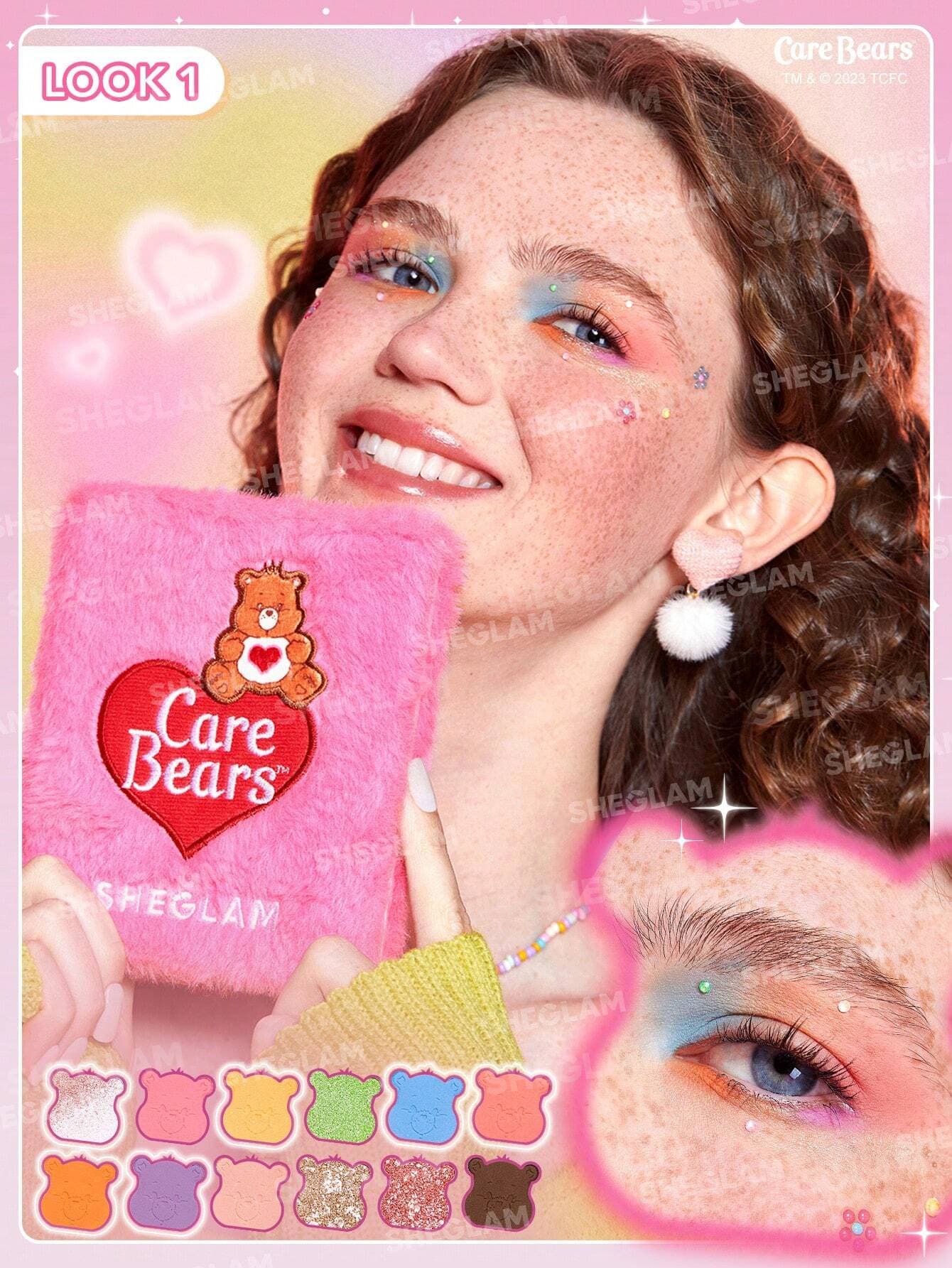 پالت سایه چشم خرس مهربون شیگلم Care Bears X SHEGLAM Share Your Care Palette — تصویر ۴