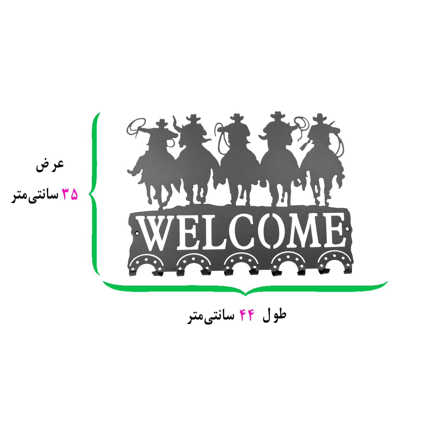 آویز لباس مدل ماتادور 2 کد KMH57 — تصویر ۷