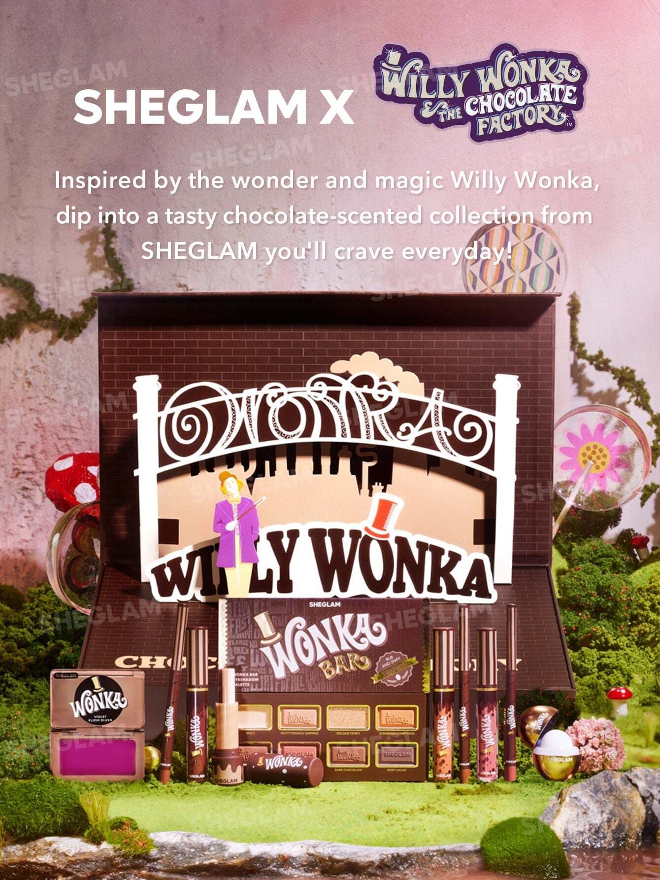 پک ویلی ونکا شیگلم (ست- کالکشن) مدل: Willy Wonka — تصویر ۵