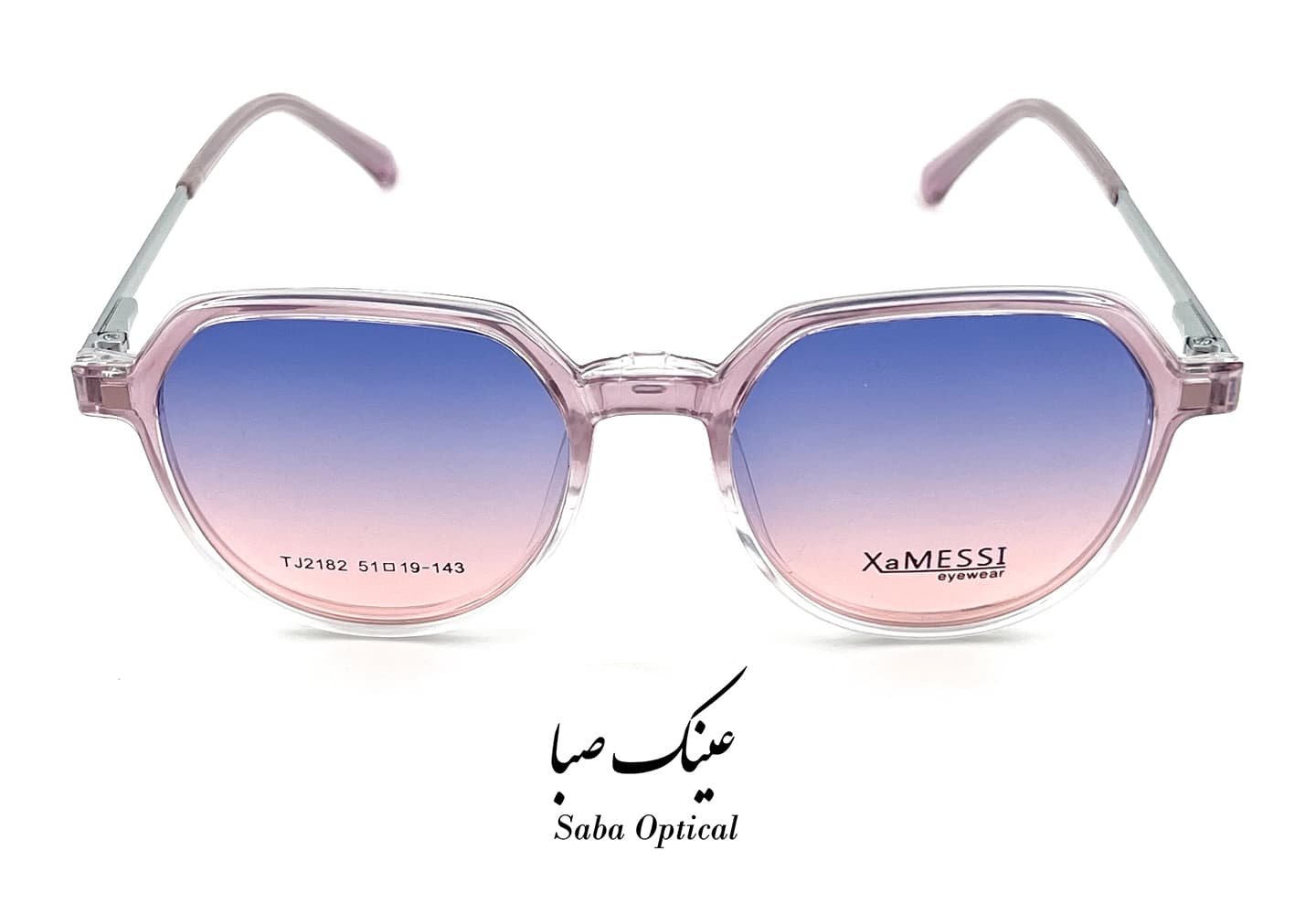 عینک طبی کاوردار ژامسی مدل TJ2182 — تصویر ۹
