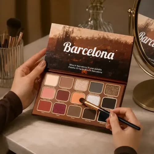 پالت سایه مدل BARCELONA شیگلم SHEGLAM — تصویر ۸