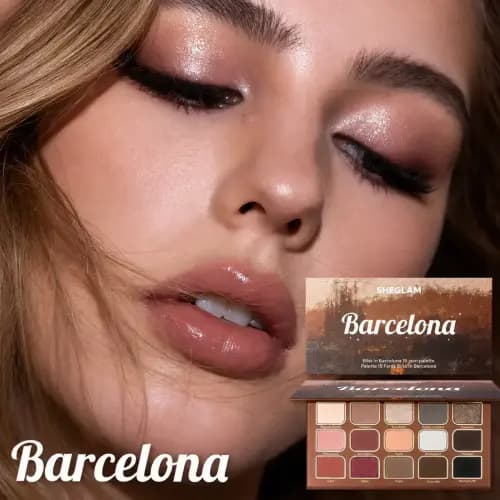 پالت سایه مدل BARCELONA شیگلم SHEGLAM — تصویر ۹
