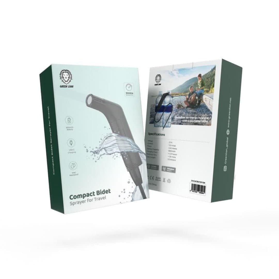 بیده مسافرتی گرین لاین مدل Compact Bidet — تصویر ۵