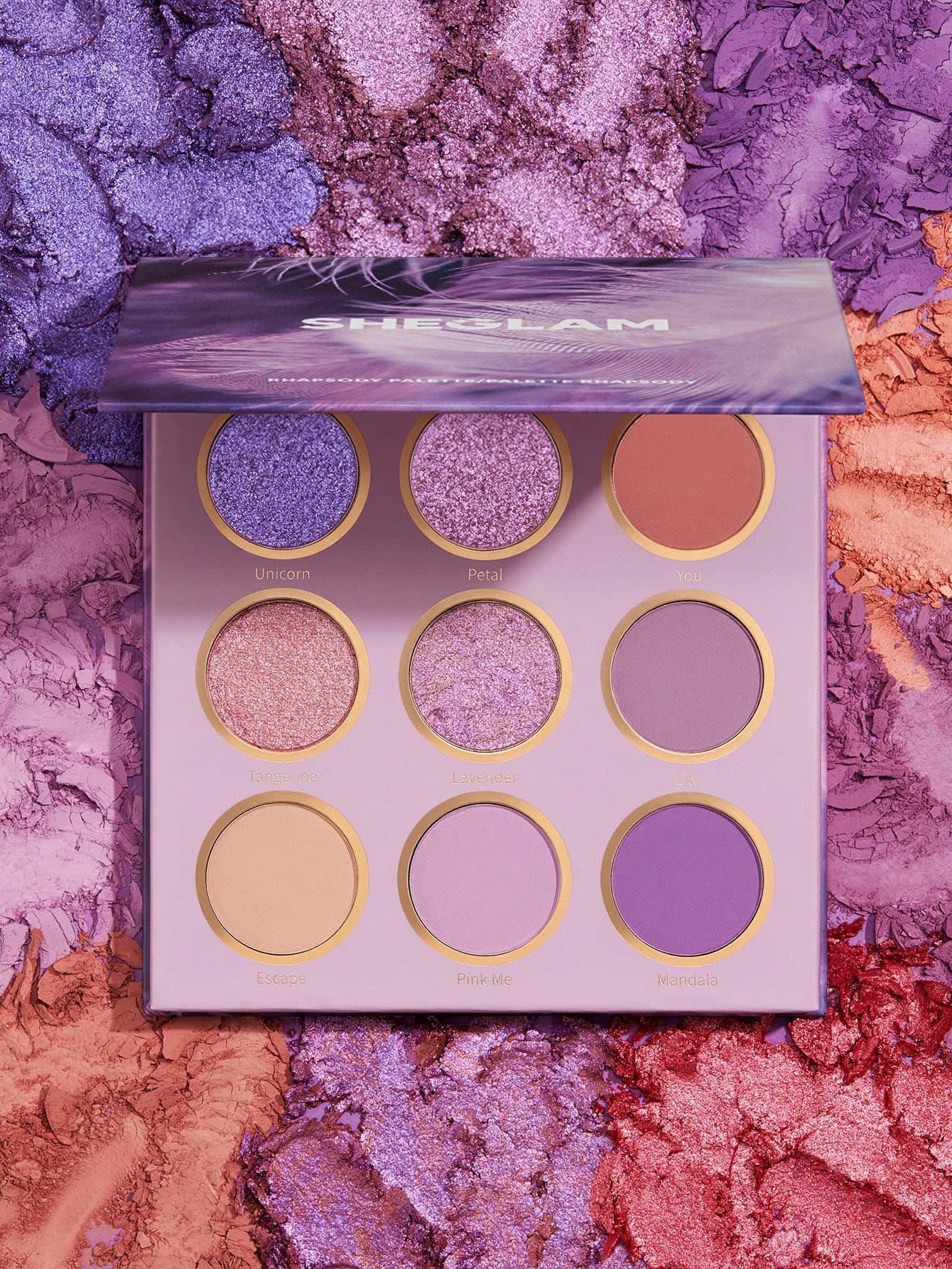 پالت سایه شیگلم مدل : Rhapsody Palette — تصویر ۸