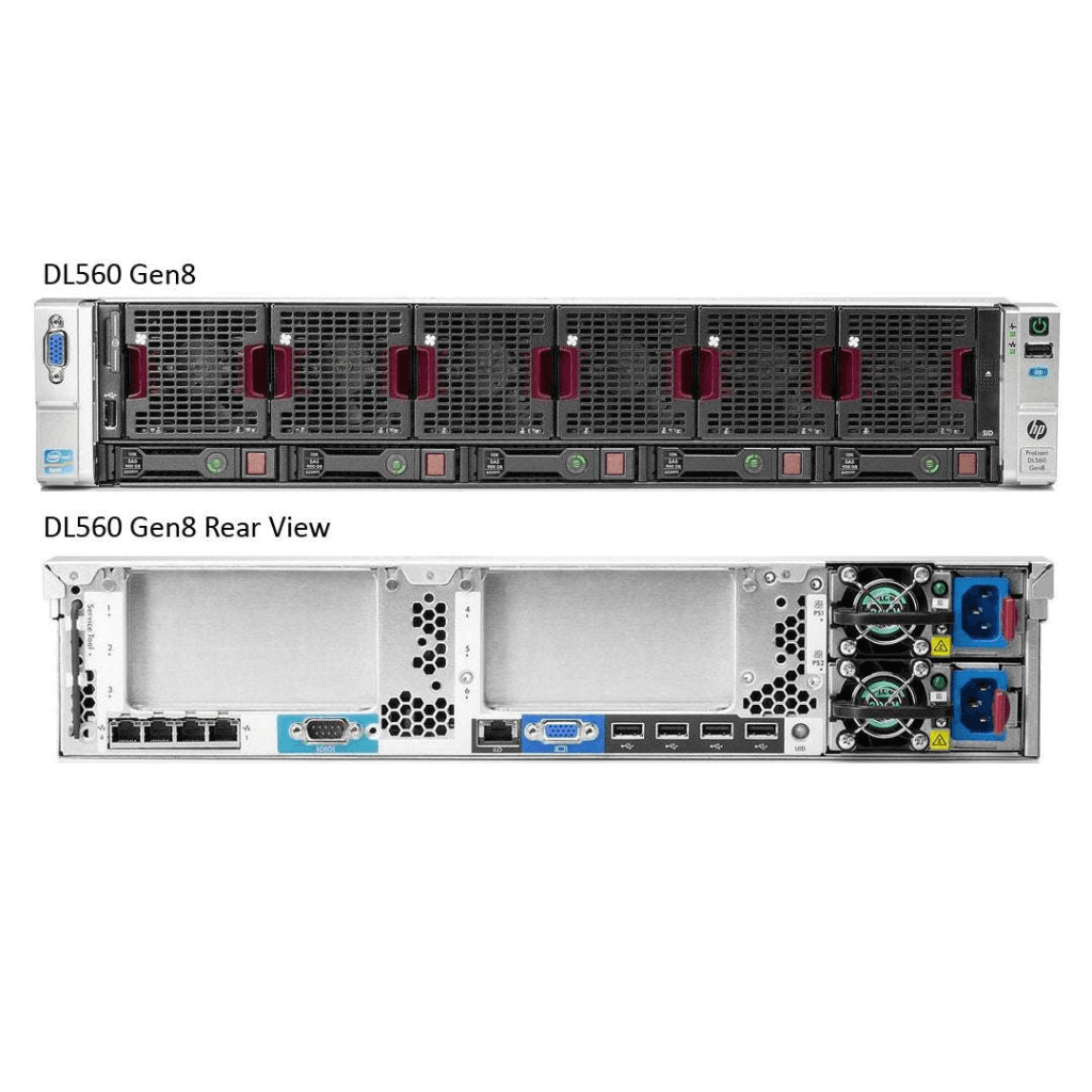 سرور HP ProLiant DL560 Gen8 5Sff