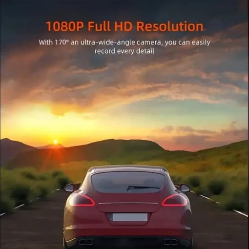 دوربین ثبت وقایع خودرو 4 لنز وای فای دار Y104 — تصویر ۲