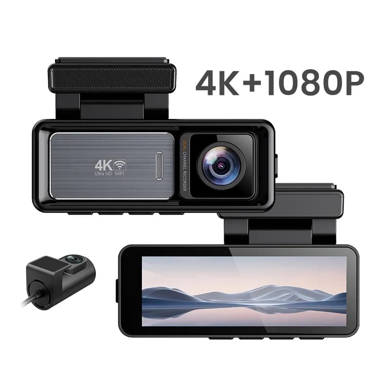 مینی دوربین ثبت وقایع خودرو 4K دو دوربین اینفینیتی مدل X20 — تصویر ۴