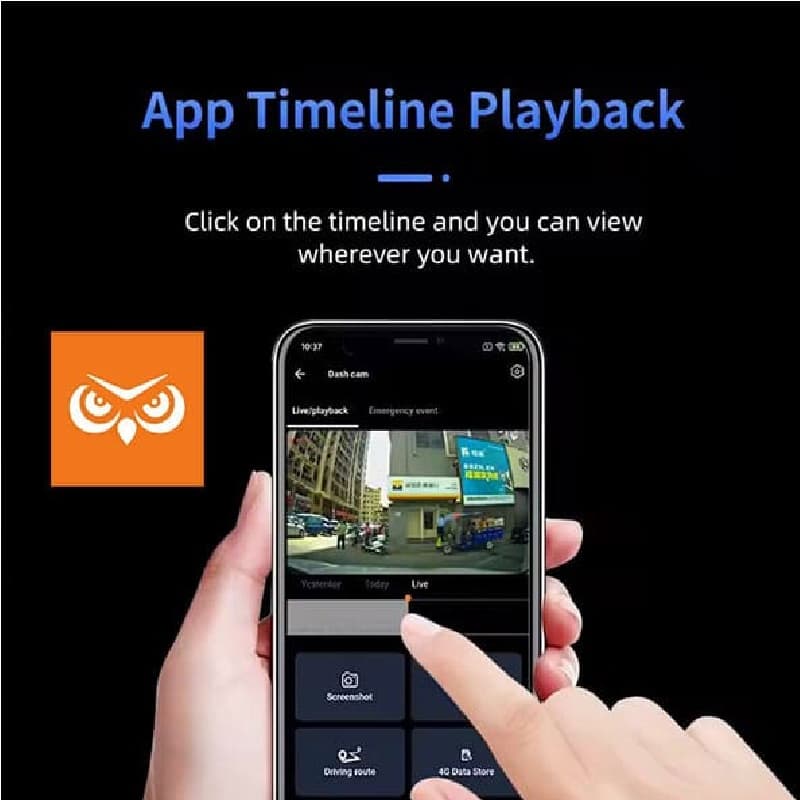 دوربین خودرو سیم کارت خور DG23 — تصویر ۹