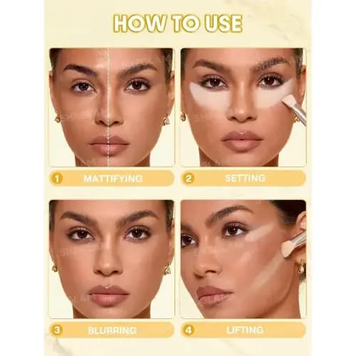 پودرفیکس دو طبقه ای شیگلم SHEGLAM — تصویر ۱۰
