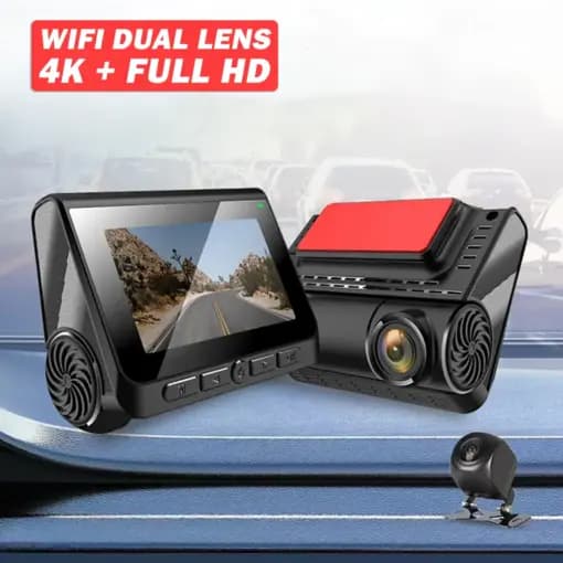 دوربین خودرو وای فای دار دو دوربین 4K مدل MR X800s — تصویر ۵