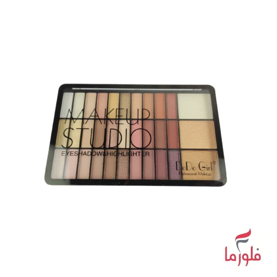 پالت سایه و هایلایتر میکاپ استودیو دودوگرل — تصویر ۵